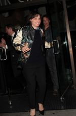 JULIETTE BINOCHE Leaves Mr.Chow Restaurant in Beverly Hills 11/10/2015