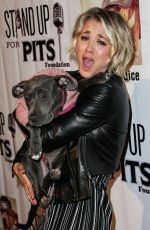 KALEY CUOCO at Stand Up for Pits Comedy Benefit in Hollywood 11/08/2015