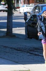 KALEY CUOCO in Shorts Out in Los Angeles 11/16/2015