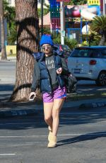 KALEY CUOCO in Shorts Out in Los Angeles 11/16/2015