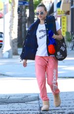 KALEY CUOCO Out for a Walk in Los Angeles 11/16/2015