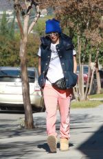 KALEY CUOCO Out for a Walk in Los Angeles 11/16/2015