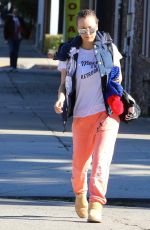 KALEY CUOCO Out for a Walk in Los Angeles 11/16/2015
