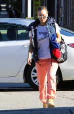 KALEY CUOCO Out for a Walk in Los Angeles 11/16/2015