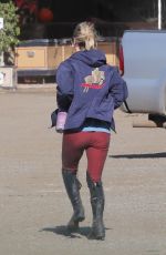 KALEY CUOCO Riding Horse at Flintridge Riding Club in Los Angeles 11/27/2015
