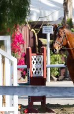 KALEY CUOCO Riding Horse at Flintridge Riding Club in Los Angeles 11/27/2015