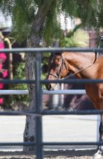 KALEY CUOCO Riding Horse at Flintridge Riding Club in Los Angeles 11/27/2015