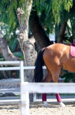 KALEY CUOCO Riding Horse at Flintridge Riding Club in Los Angeles 11/27/2015