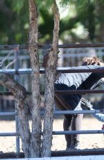 KALEY CUOCO Riding Horse at Flintridge Riding Club in Los Angeles 11/27/2015