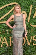 KARLIE KLOSS at 2015 British Fashion Awards in London 11/23/2015