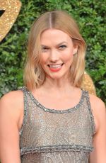 KARLIE KLOSS at 2015 British Fashion Awards in London 11/23/2015