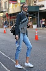 KARLIE KLOSS Out and About in New York 11/04/2015