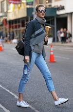 KARLIE KLOSS Out and About in New York 11/04/2015