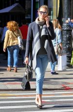 KARLIE KLOSS Out and About in New York 11/04/2015