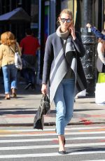 KARLIE KLOSS Out and About in New York 11/04/2015