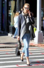 KARLIE KLOSS Out and About in New York 11/04/2015