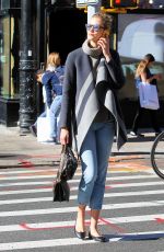 KARLIE KLOSS Out and About in New York 11/04/2015