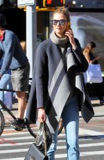 KARLIE KLOSS Out and About in New York 11/04/2015