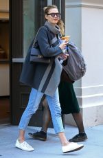 KARLIE KLOSS Out and About in New York 11/04/2015