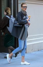 KARLIE KLOSS Out and About in New York 11/04/2015