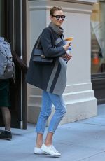 KARLIE KLOSS Out and About in New York 11/04/2015