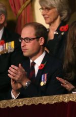 KATE MIDDLETON at Annual Festival of Remembrance in London 11/07/2015