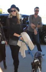 KATE UPTON Arrives at Los Angeles International Airport 11/23/2015