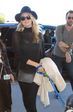 KATE UPTON Arrives at Los Angeles International Airport 11/23/2015