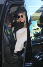 KATE UPTON Arrives at Los Angeles International Airport 11/23/2015