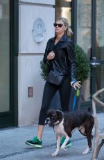 KATE UPTON Walks Her Dog in New York 10/30/2015