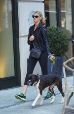 KATE UPTON Walks Her Dog in New York 10/30/2015