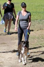 KATE UPTON Walks Her Dog Out in Brentwood 11/21/2015