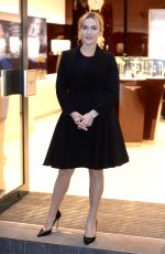 KATE WINSLET at UK Longines Boutique Opening on Oxford Street in London 11/24/2015
