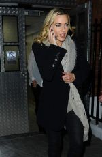 KATE WINSLET Leaves Claridges Hotel in London 11/03/2015