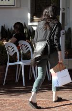 KATEY SAGAL Shopping at Fred Segal in West Hollywood 11/21/2015