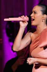 KATY PERRY at Change Begins Within: A David Lynch Foundation Benefit Concert in New York 11/04/2015
