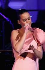 KATY PERRY at Change Begins Within: A David Lynch Foundation Benefit Concert in New York 11/04/2015