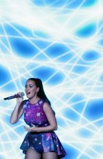 KATY PERRY Performs at Dubai Airport