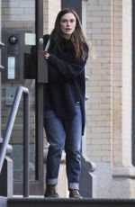 KEIRA KNIGHTLEY Leaves Her Apartment in New York 11/25/2015