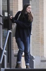 KEIRA KNIGHTLEY Leaves Her Apartment in New York 11/25/2015