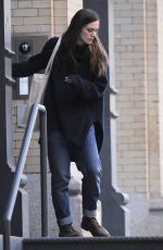 KEIRA KNIGHTLEY Leaves Her Apartment in New York 11/25/2015