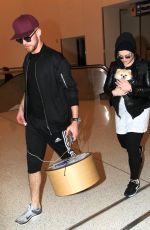 KELLY OSBOURNE at LAX Airport in Los Angeles 11/13/2015
