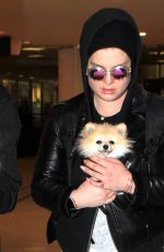 KELLY OSBOURNE at LAX Airport in Los Angeles 11/13/2015