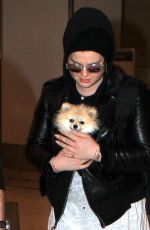 KELLY OSBOURNE at LAX Airport in Los Angeles 11/13/2015