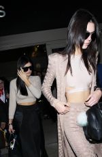 KENDALL and KYLIE JEENER Arrives at LAX AIrport in Los Angeles 11/19/2015