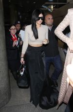 KENDALL and KYLIE JEENER Arrives at LAX AIrport in Los Angeles 11/19/2015