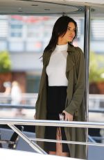 KENDALL JENNER Arrives at a Yacht in Sydney 11/17/2015