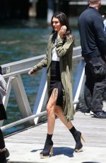 KENDALL JENNER Arrives at a Yacht in Sydney 11/17/2015