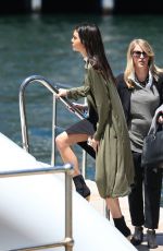 KENDALL JENNER Arrives at a Yacht in Sydney 11/17/2015