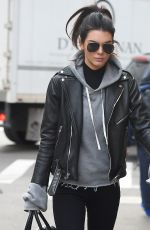 KENDALL JENNER Arrives at Victoria